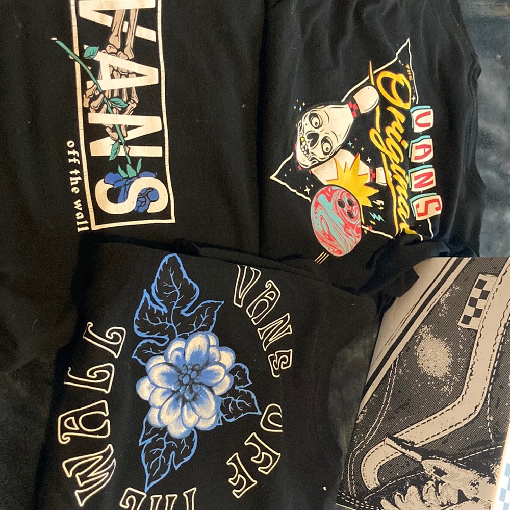 COPY - mens small vans nwot tshirts (bought wrong size and held onto too long)